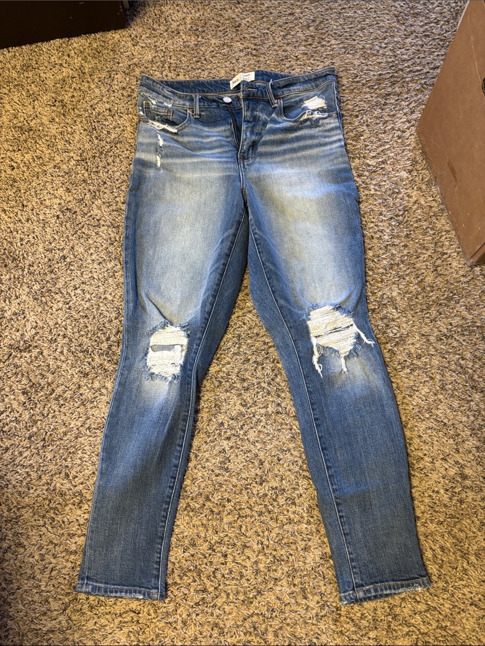 BKE universal fit high rise ankle skinny